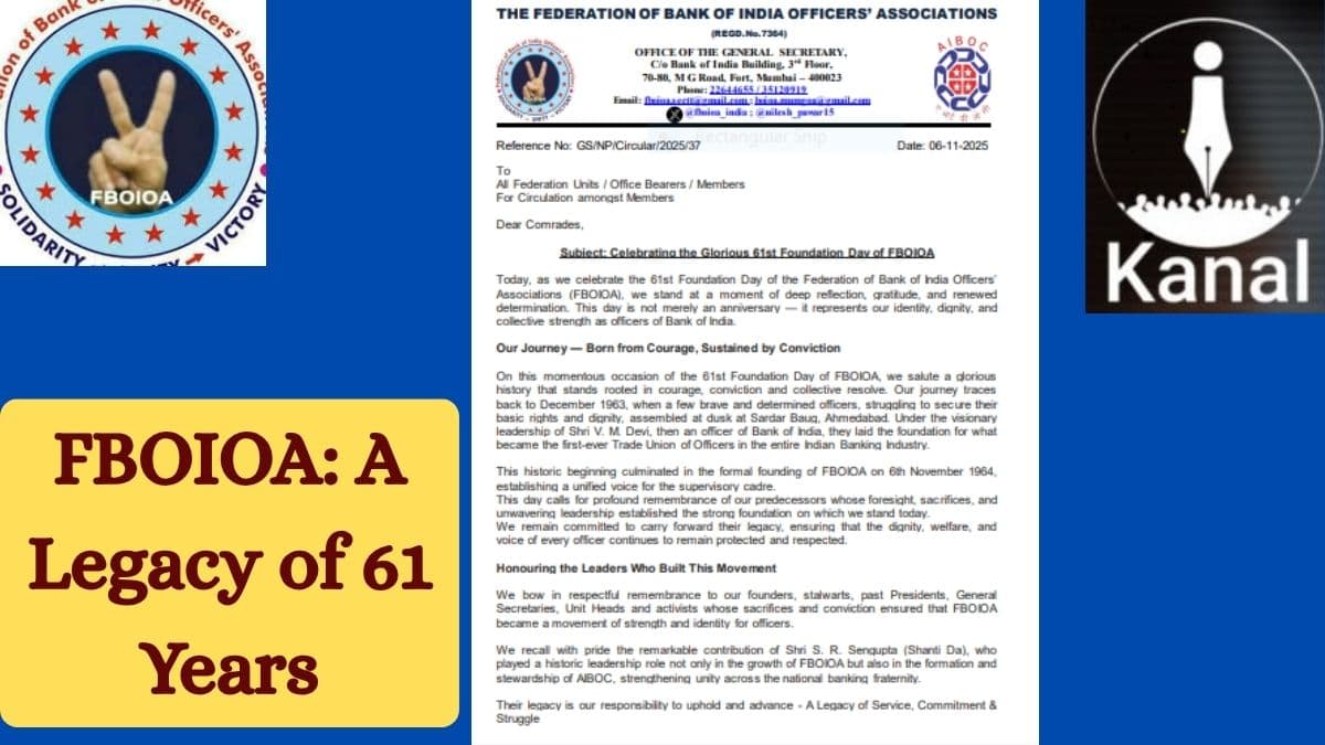 FBOIOA Marks 61st Foundation Day, Recalls Origins and Contributions