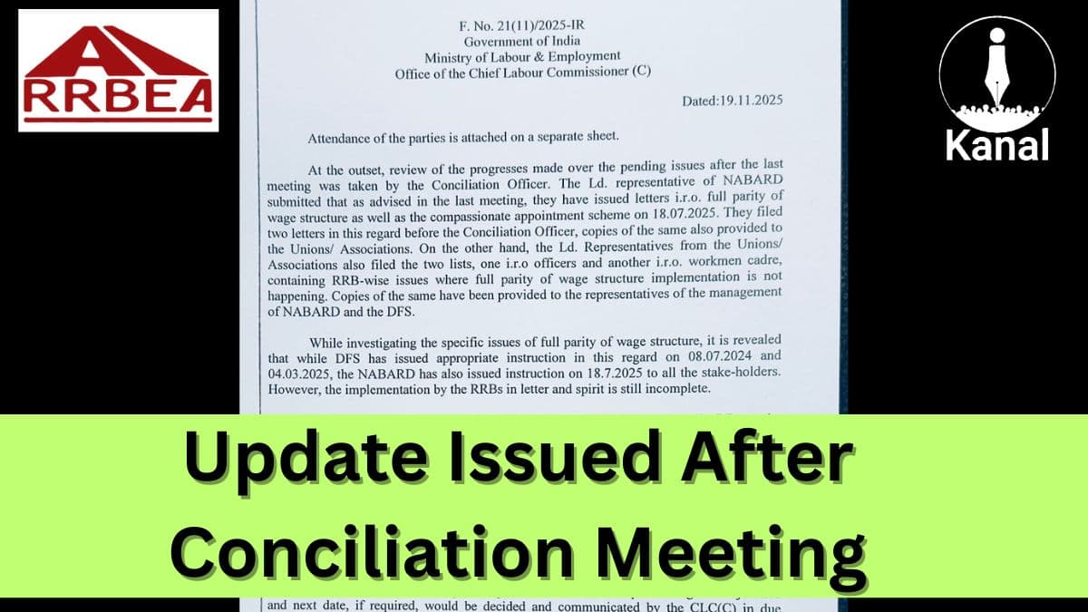 CLC Holds Conciliation Meeting on AIRRBEA Demands, Reviews Non-Implementation Issues