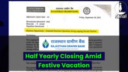 Rajasthan Gramin Bank Staff Face Final Day Crunch as Half-Year Closing Deadline Looms