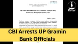 CBI Arrests UP Gramin Bank Officials in Bribery Case at Azamgarh