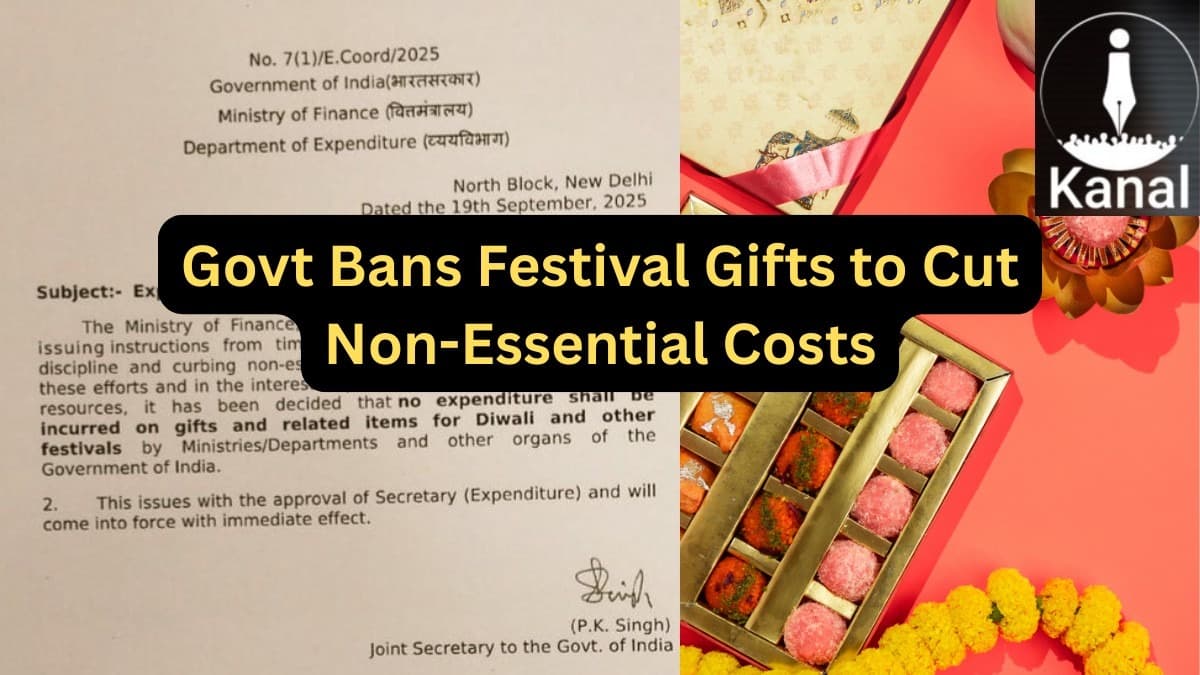 ‘Govt Bans Festival Gift Spending to Cut Costs’ A Message Circulates