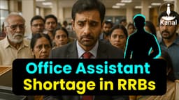 Critical Shortage Hits Rural Banking: 7,972 Office Assistant Vacancies Raise Service Concerns in RRBs
