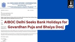 AIBOC Delhi Requests Public Holidays for Govardhan Puja and Bhaiya Dooj