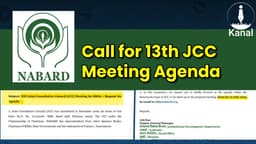 NABARD Calls 13th JCC Meeting for RRBs; Unions Asked to Submit Agenda by July 10