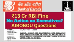 ‘Executives are Being Protected’: BoB Officers’ Union Slams Silence on ₹13 Crore RBI Fines and RTI Block