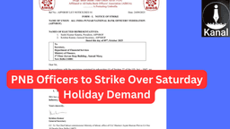 PNB Officers’ Federation to Go on Strike on 9th October Over Saturday Holiday Demand