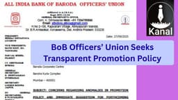 AIBOBOU Demands Transparency in Bank of Baroda’s Promotion Policy